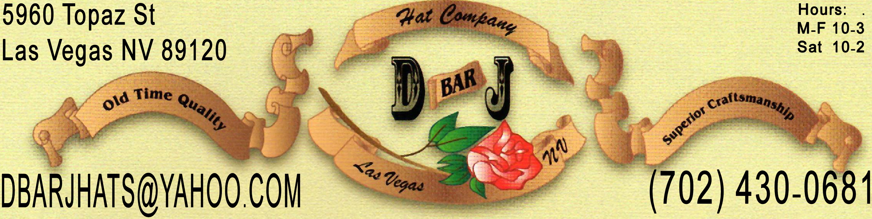 D bar J Hat Co