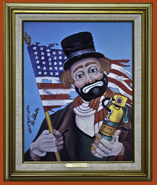 Red Skelton Artwork Old Glory