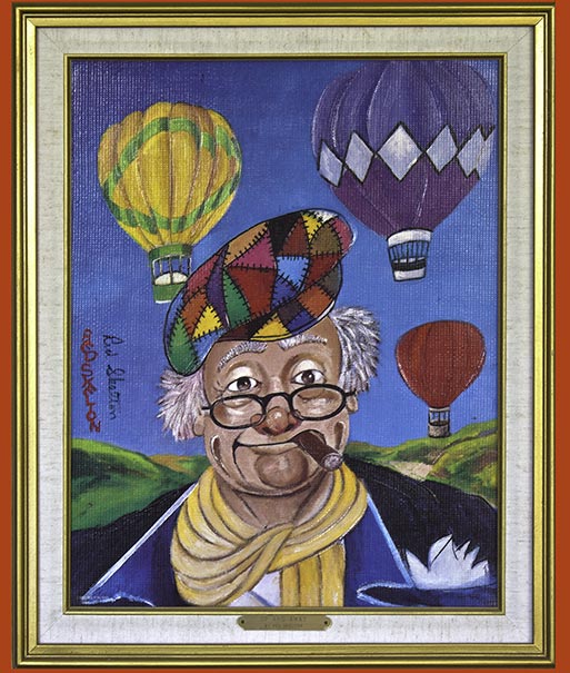 Red Skelton Artwork Up and Away